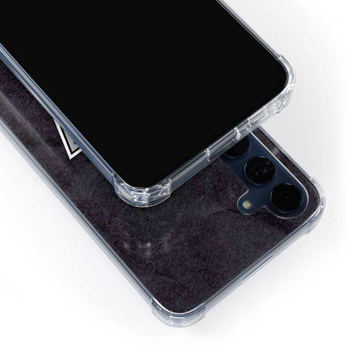 NHL Los Angeles Kings Distressed Galaxy A35 5G Clear Case